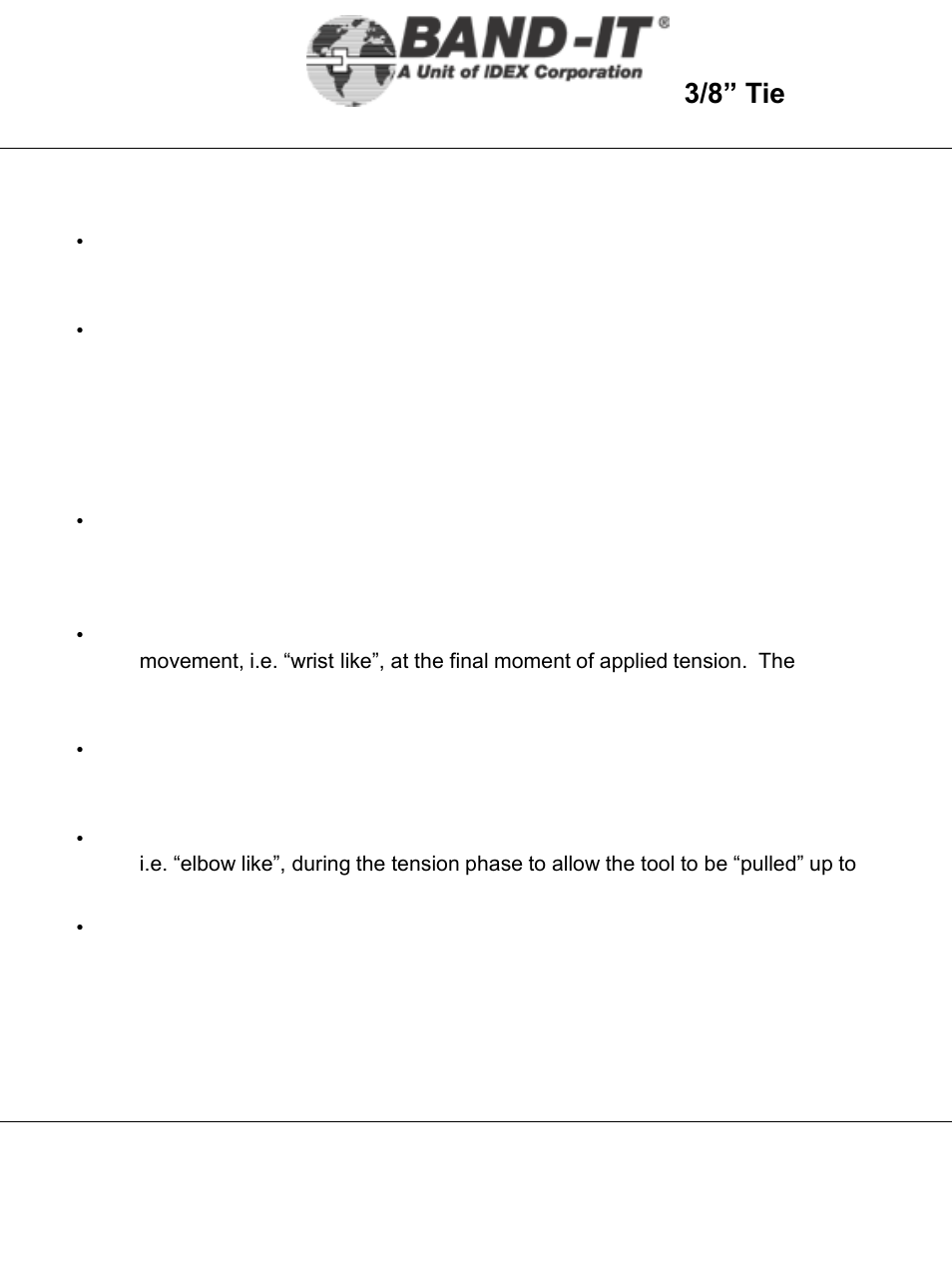 It6000-ab, Remote operations & fixturing tips, 12 of 38 | 3/8” tie-lok, Tool | BAND-IT IT6000-AB 3/8 Tie-Lok Tool User Manual | Page 12 / 38