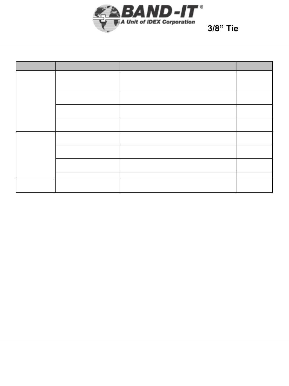 It6000-ab, Troubleshooting matrix, 20 of 38 | 3/8” tie-lok, Tool, Symptom probable cause recommended fix page | BAND-IT IT6000-AB 3/8 Tie-Lok Tool User Manual | Page 20 / 38