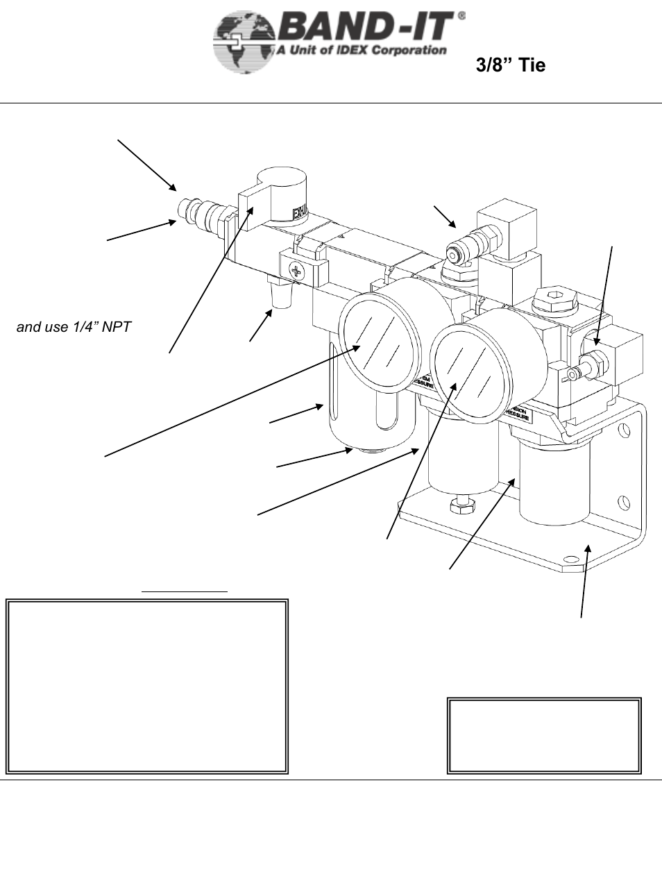 It6000-ab, Air controller module, Air system | 5 of 38, 3/8” tie-lok, Tool | BAND-IT IT6000-AB 3/8 Tie-Lok Tool User Manual | Page 5 / 38