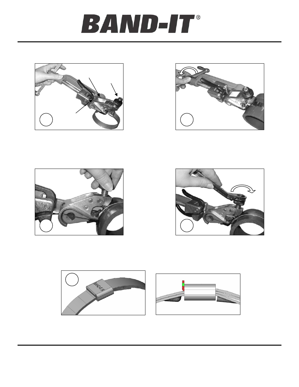 BAND-IT J05069 Heavy Duty Adapter User Manual | 2 pages