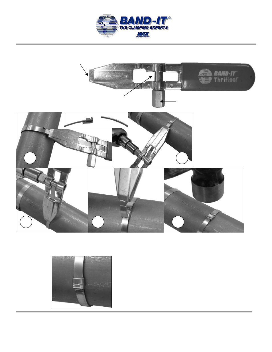 BAND-IT J07589/99 Thriftool User Manual | 2 pages