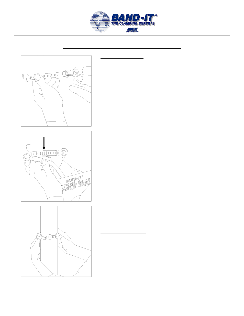 BAND-IT M21050 Scru-Seal User Manual | 1 page