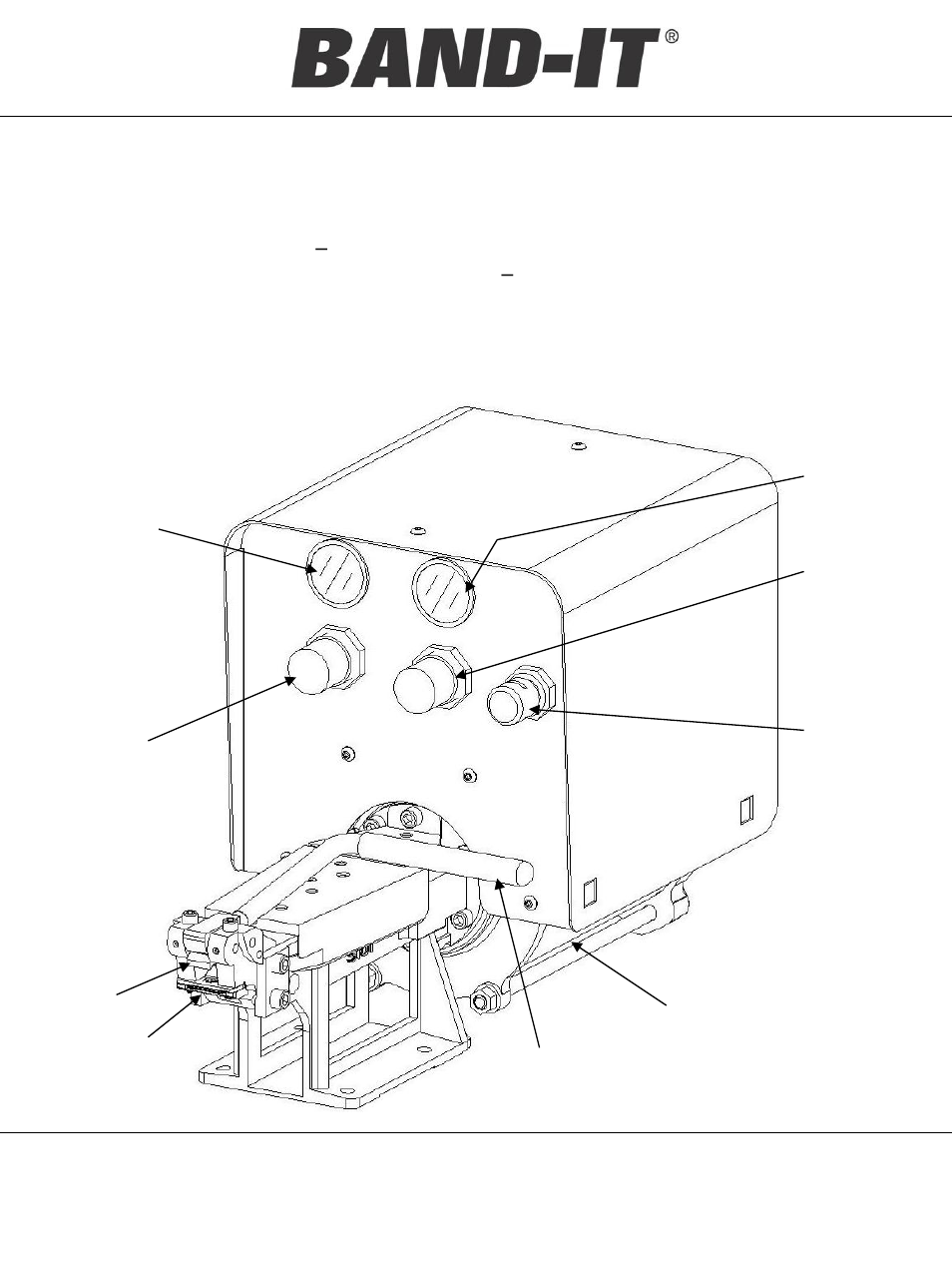 Replacement service parts identification | BAND-IT S75099 Pneumatic Junior Clamp Application Tool User Manual | Page 11 / 21