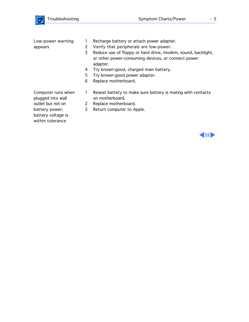 Power | Apple Mac PowerBook 550c User Manual | Page 32 / 175