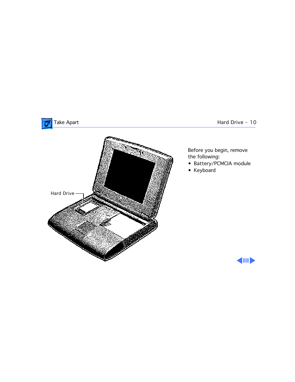 Hard drive | Apple Mac PowerBook 550c User Manual | Page 67 / 175