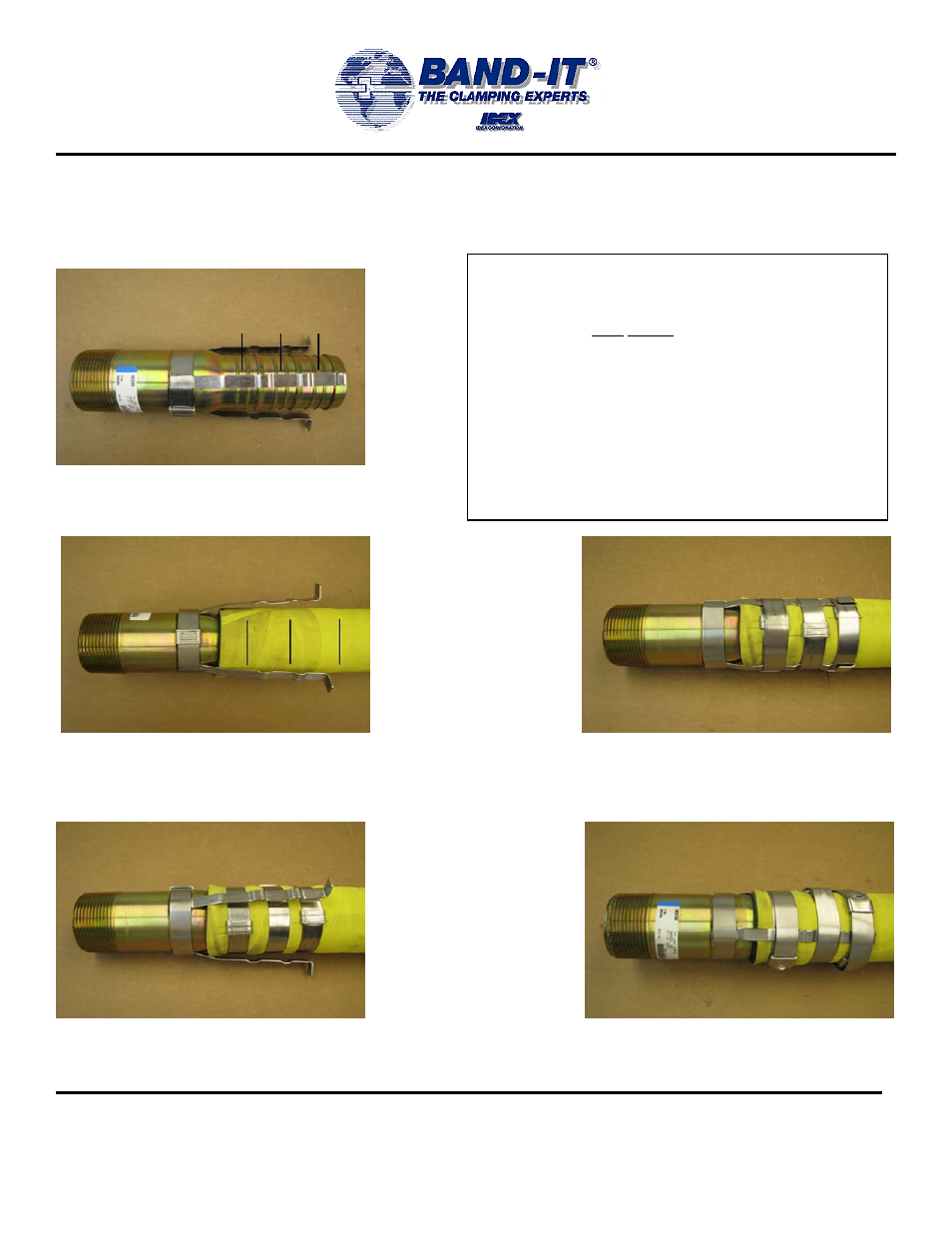 BAND-IT Tri-Lokt Swaged Fittings User Manual | 1 page