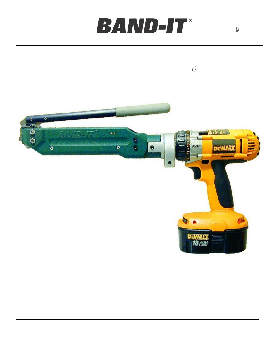 BAND-IT UL4000 Cordless Ultra-Lok Tool User Manual | 14 pages