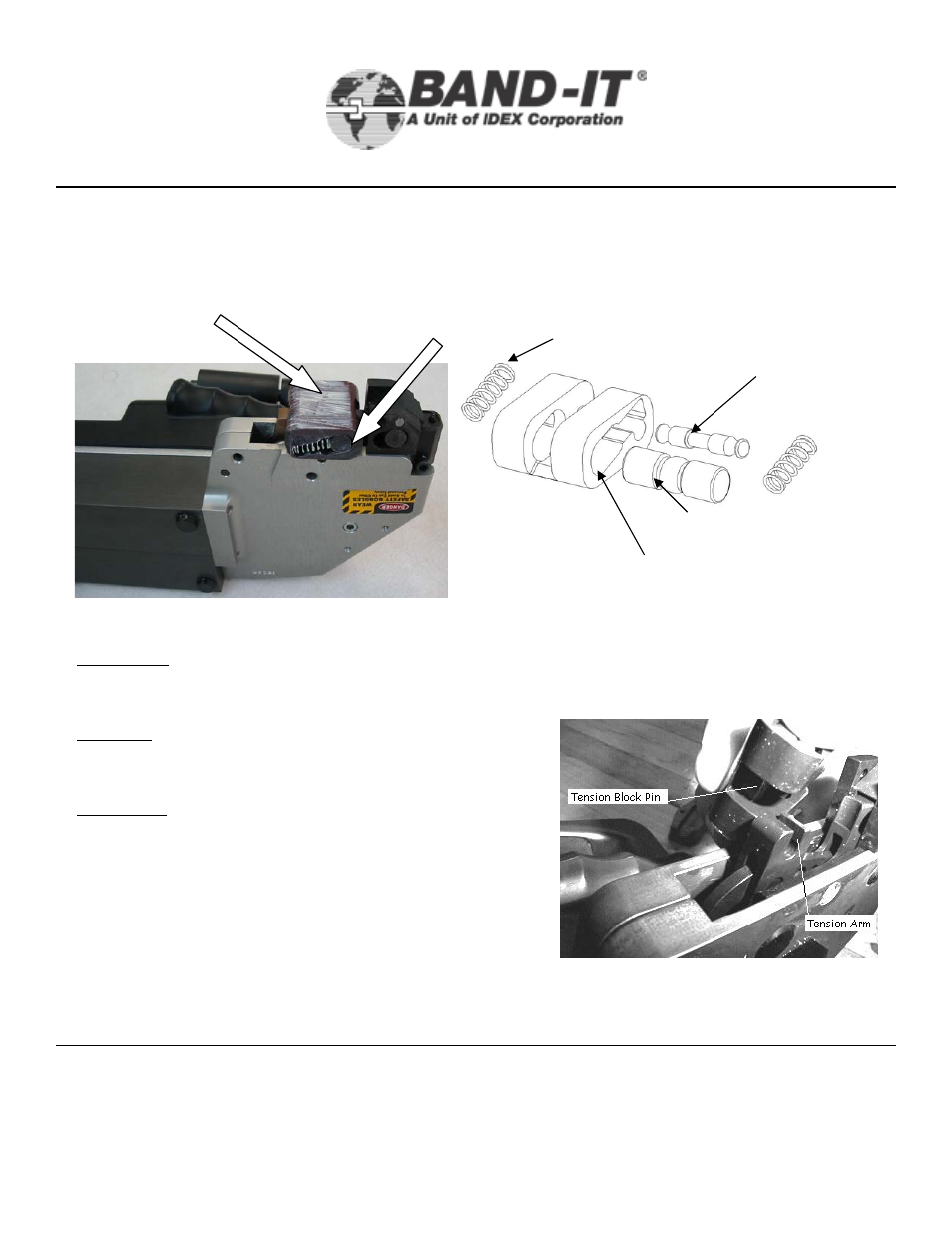 Xit6000-ca, Maintenance, 3/8” tie-lok | Tool | BAND-IT XIT 6000-CA 3/8 Tie-Lok Tool User Manual | Page 24 / 38