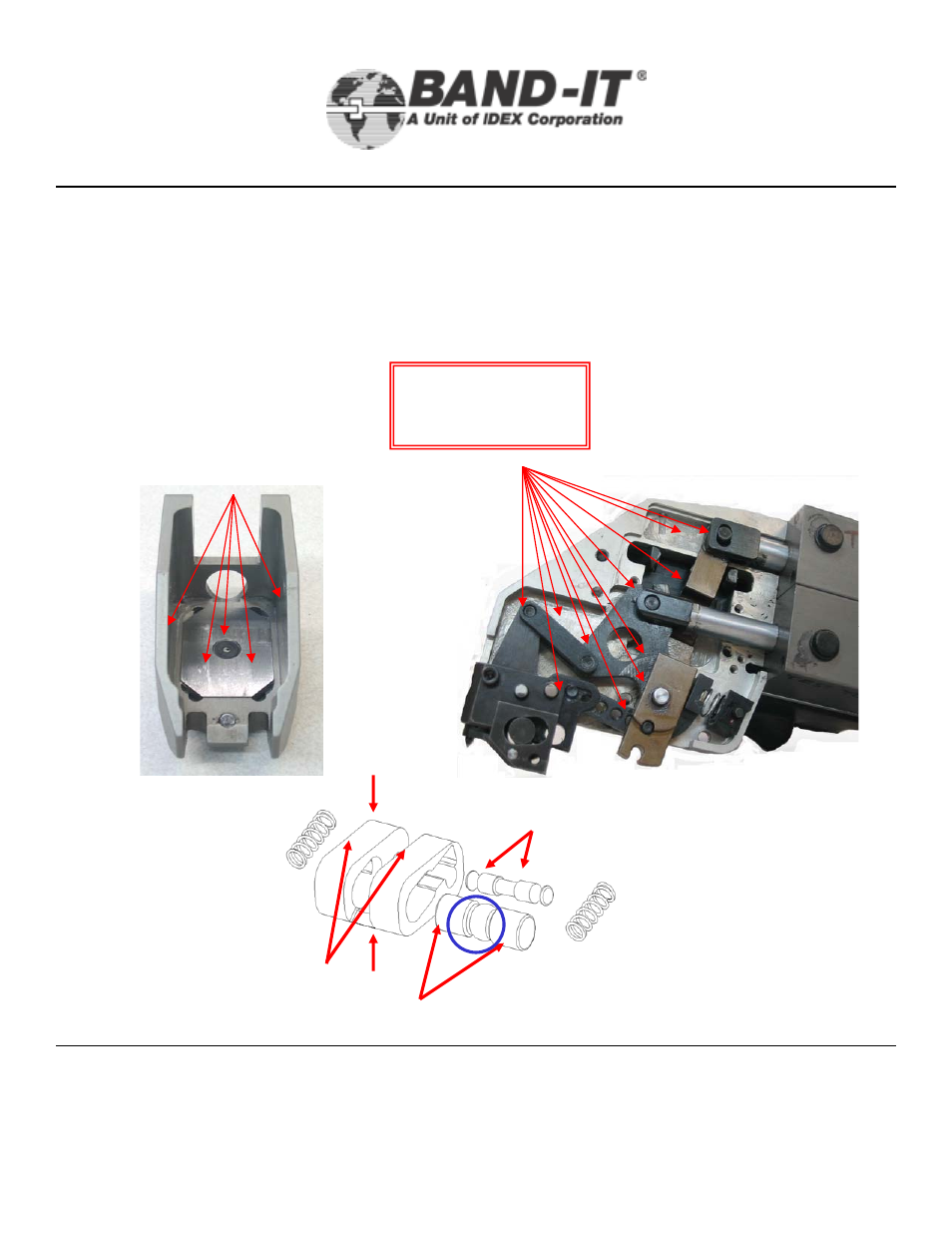 Xit6000-ca, Maintenance, 3/8” tie-lok | Tool | BAND-IT XIT 6000-CA 3/8 Tie-Lok Tool User Manual | Page 28 / 38