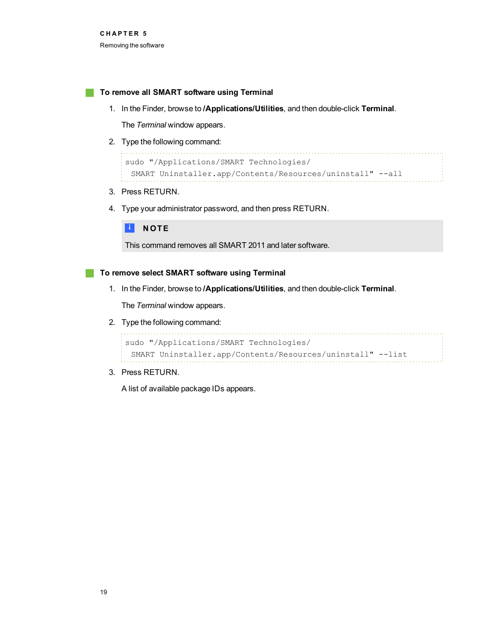 Smart Technologies Education Software Installer 2011 Mac OS User Manual | Page 25 / 42