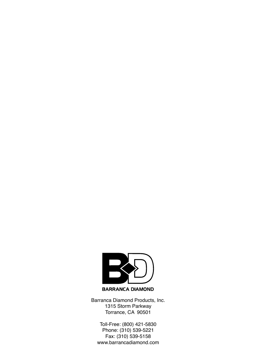 Barranca Diamond BR-6 Rotary Rock Tumbler User Manual | Page 16 / 16