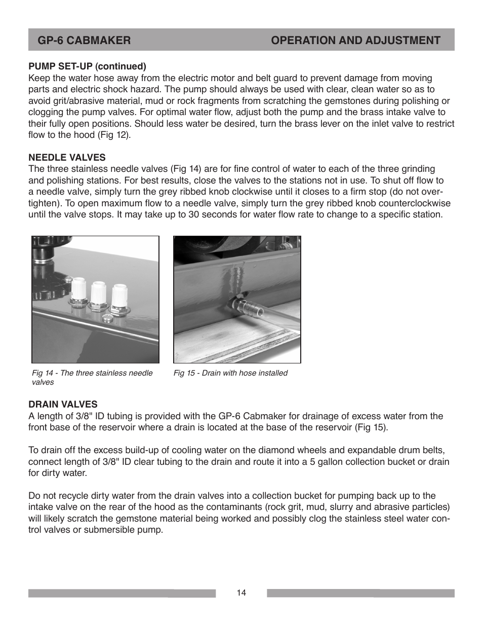 Barranca Diamond GP-6 Cabmaker User Manual | Page 14 / 40