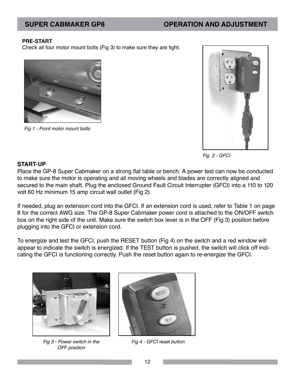 Barranca Diamond SUPER CABMAKER-GP8 User Manual | Page 12 / 32