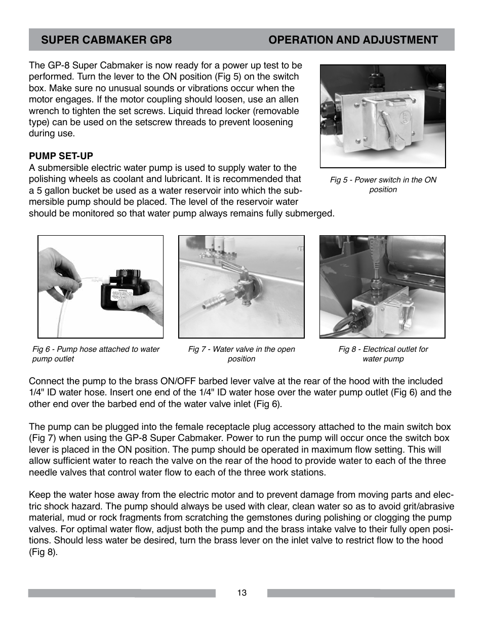 Barranca Diamond SUPER CABMAKER-GP8 User Manual | Page 13 / 32