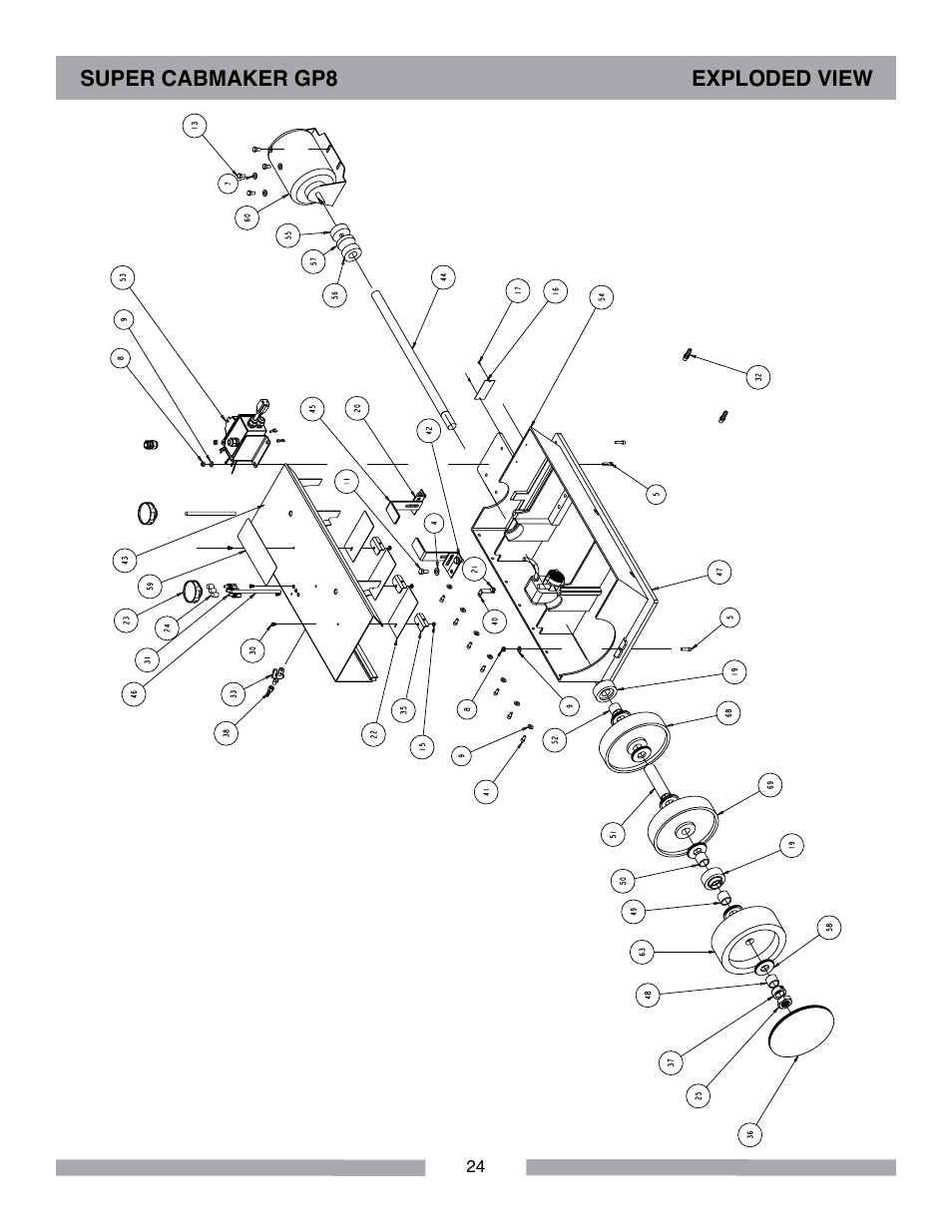 Barranca Diamond SUPER CABMAKER-GP8 User Manual | Page 24 / 32