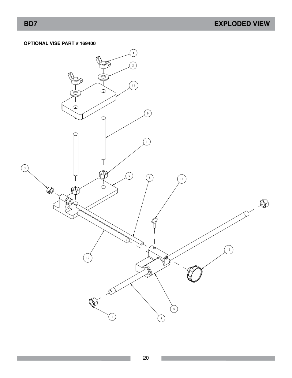 Barranca Diamond BD7 Trim Saw User Manual | Page 20 / 28