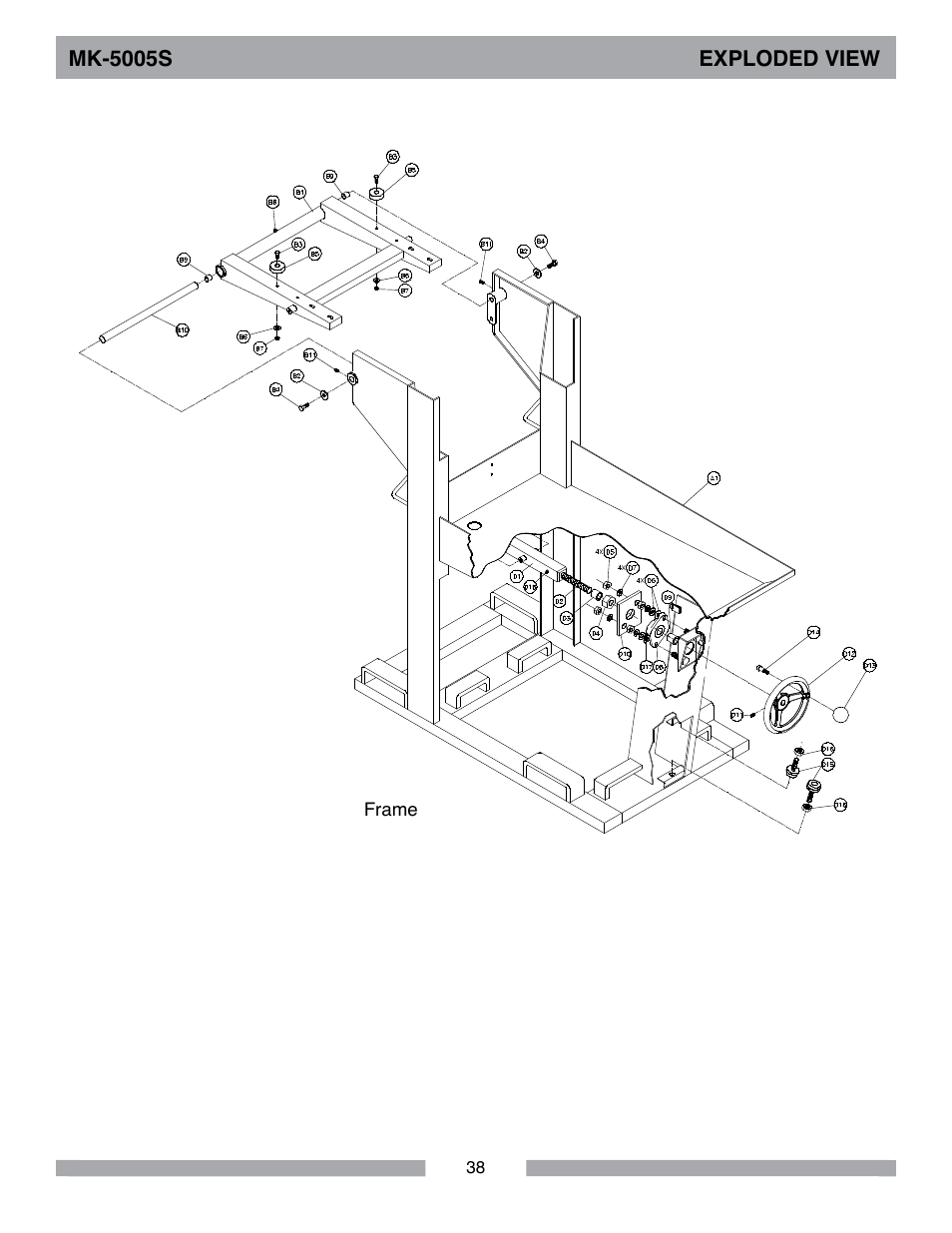 Barranca Diamond MK-5005S Block Saw User Manual | Page 38 / 56