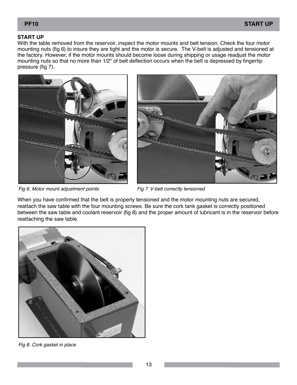 Barranca Diamond PF10 Power Feed Trim Saw User Manual | Page 13 / 36