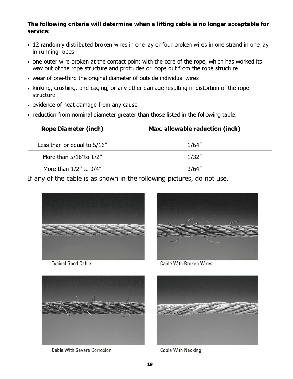 BASELINE Lift BL409 User Manual | Page 19 / 38