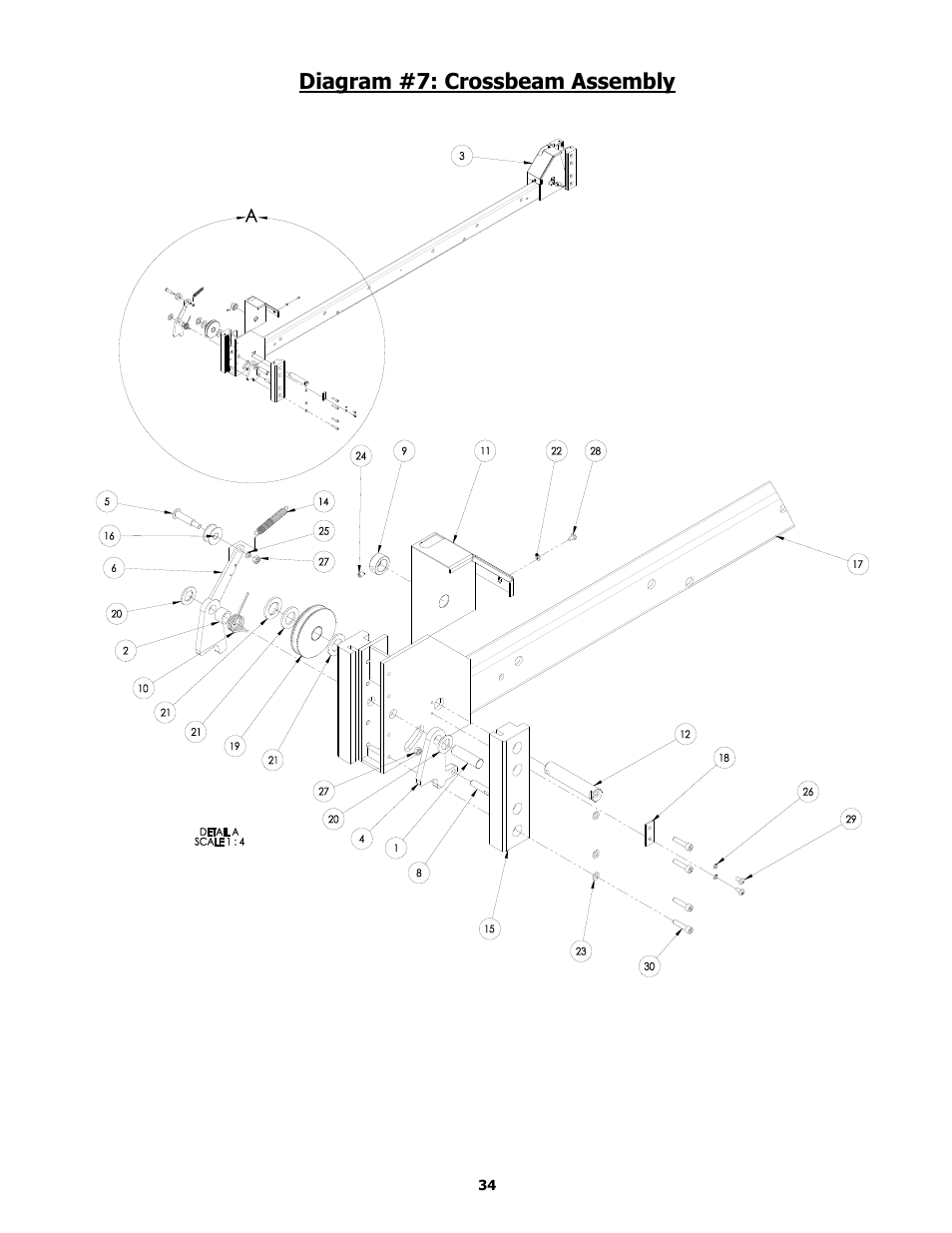 BASELINE Lift BL409 User Manual | Page 34 / 38