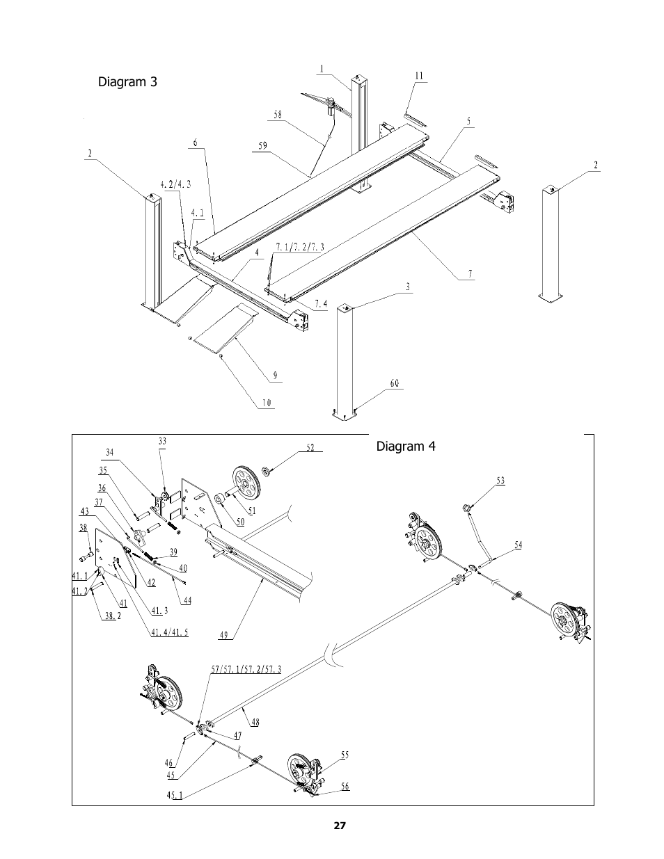 BASELINE Lift BL412 User Manual | Page 27 / 32