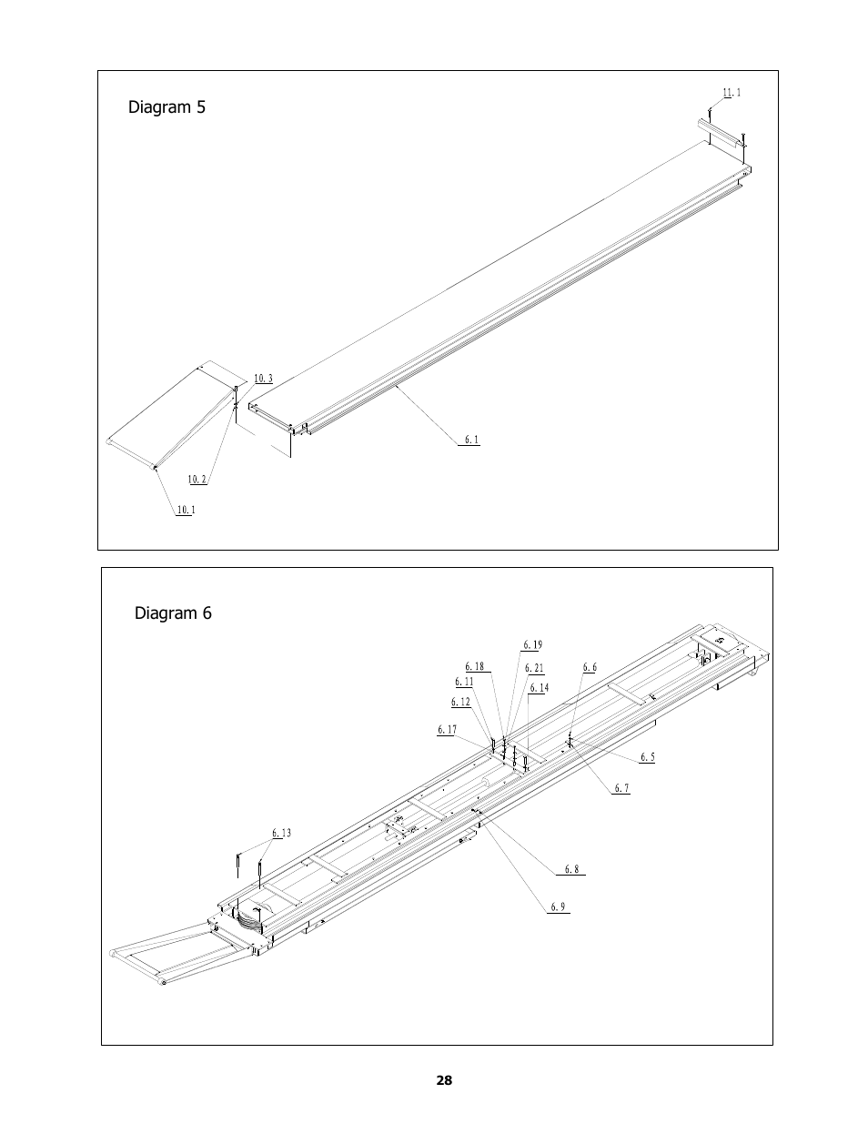 BASELINE Lift BL412 User Manual | Page 28 / 32