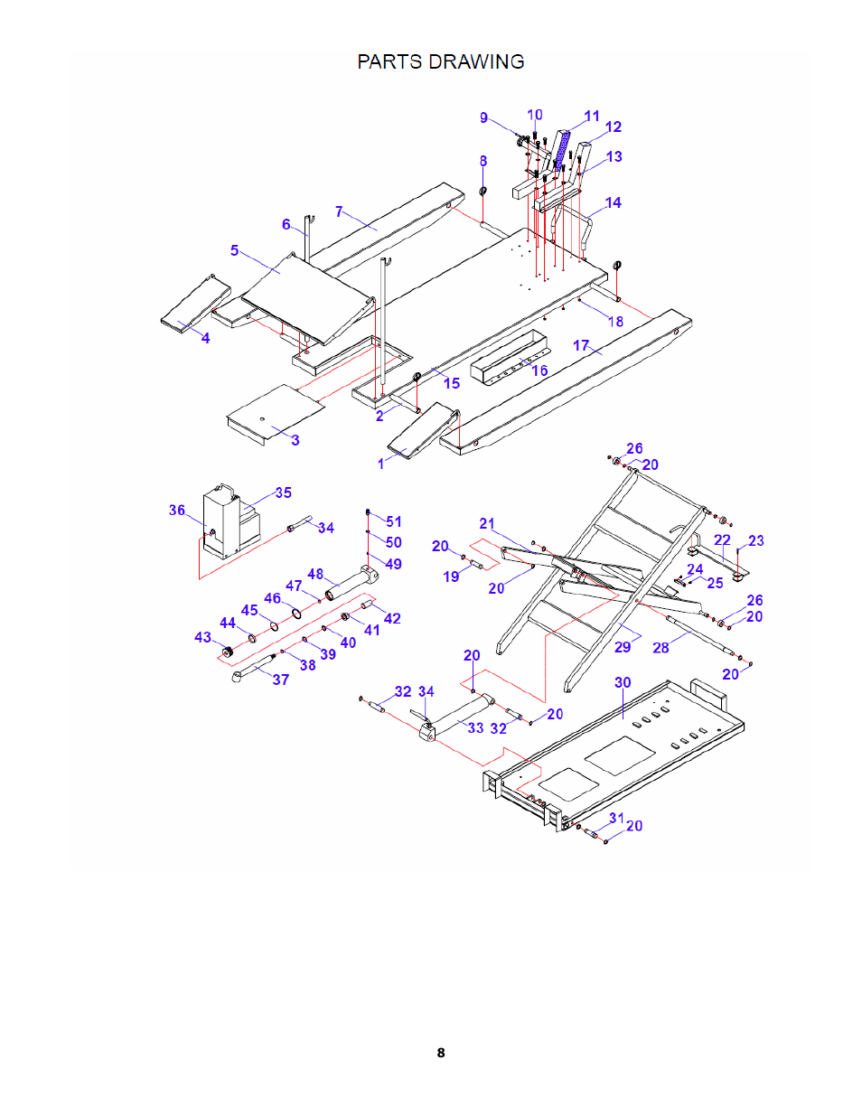 BASELINE Lift BLMC1500 User Manual | Page 8 / 9