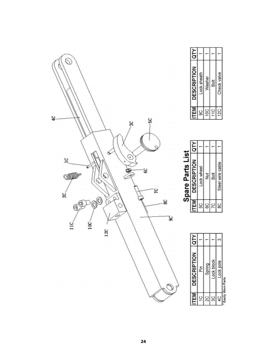 BASELINE Lift BLMR06 User Manual | Page 24 / 24