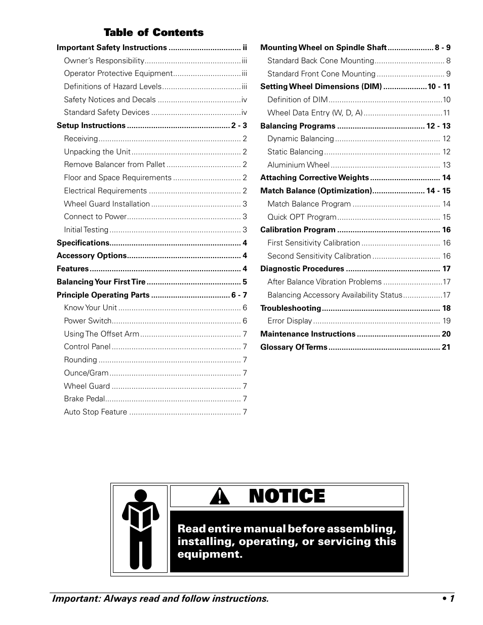 BASELINE 225 User Manual | Page 5 / 28