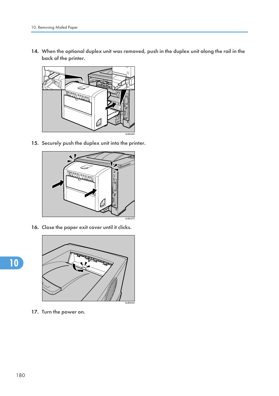 Ricoh Aficio SP 4110N User Manual | Page 182 / 204