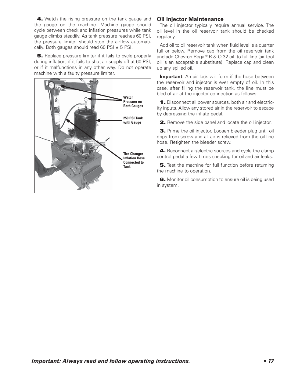 BASELINE Tire Changer User Manual | Page 21 / 30