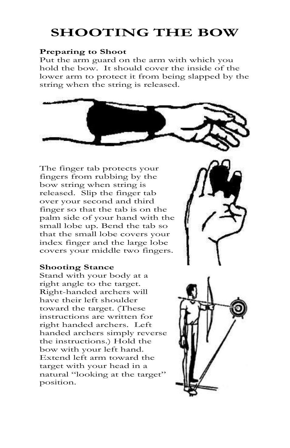 Shooting the bow | Bear Archery Goblin 2012 User Manual | Page 9 / 13