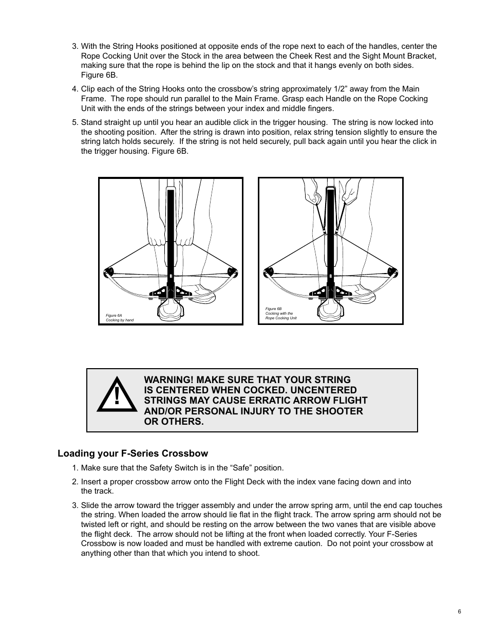 Bear Archery F-Series Crossbow 2004 User Manual | Page 7 / 12