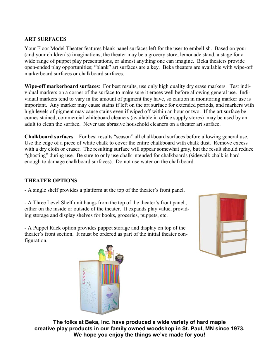 Beka Club house theater User Manual | Page 2 / 2