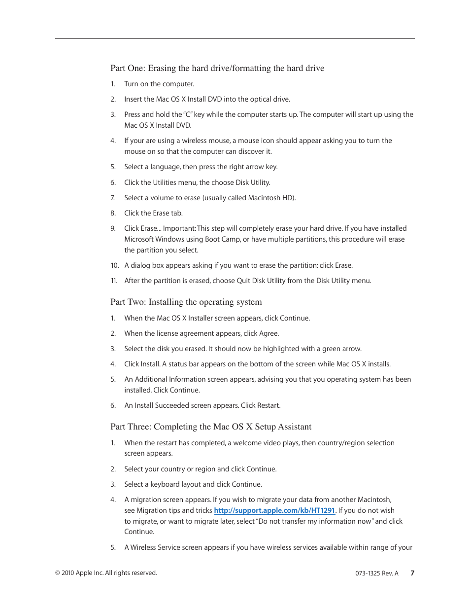 Apple MacBook Pro 17-inch, Mid 2010 (Hard Drive Replacement) User Manual | Page 7 / 9