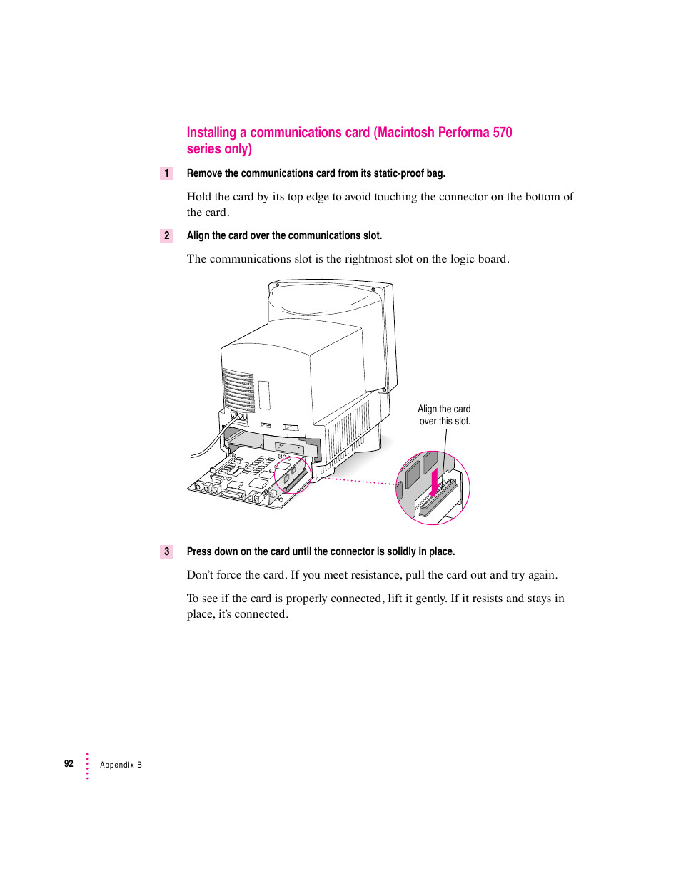 Apple Macintosh Performa 570 series User Manual | Page 100 / 113