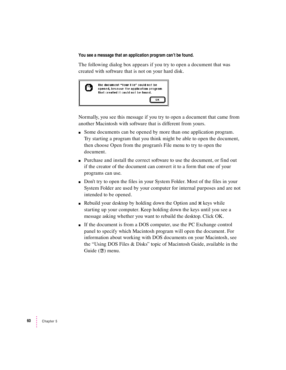 Apple Macintosh Performa 570 series User Manual | Page 68 / 113