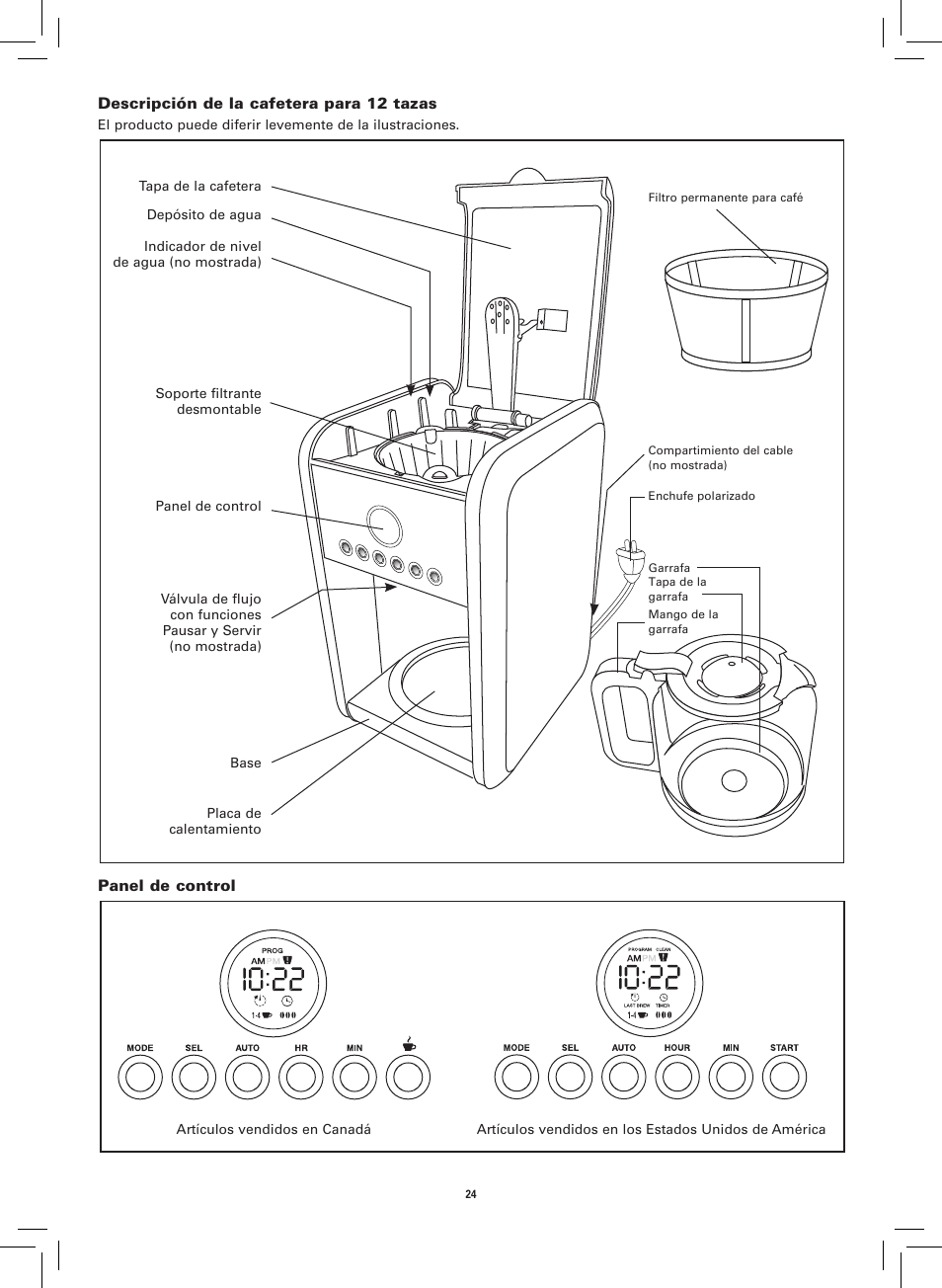 BELLA 14108 Linea Collection 12-Cup Programmable Coffee Maker User Manual | Page 26 / 32