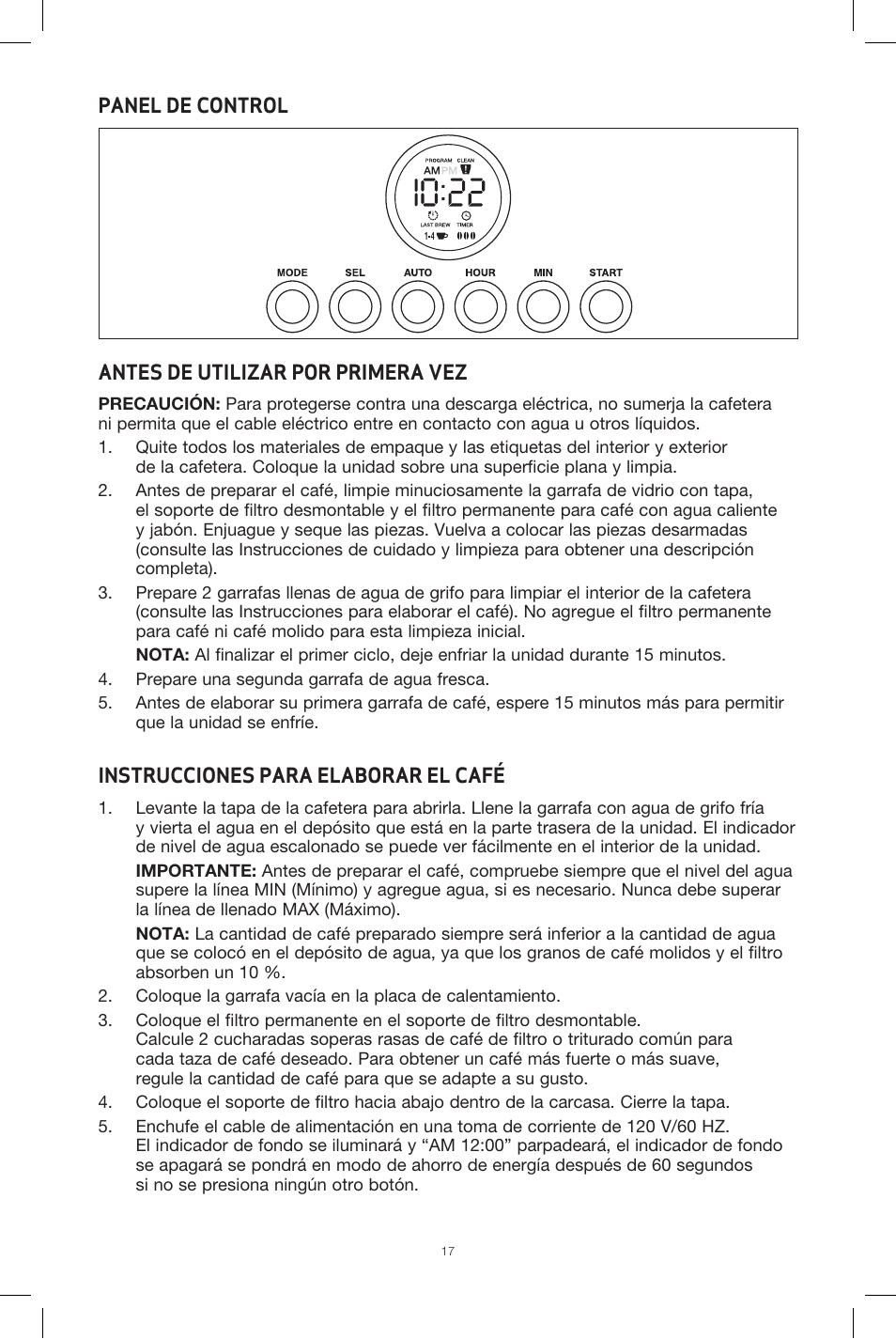 BELLA 13840 Dots Collection 12-Cup Programmable Coffee Maker User Manual | Page 18 / 24