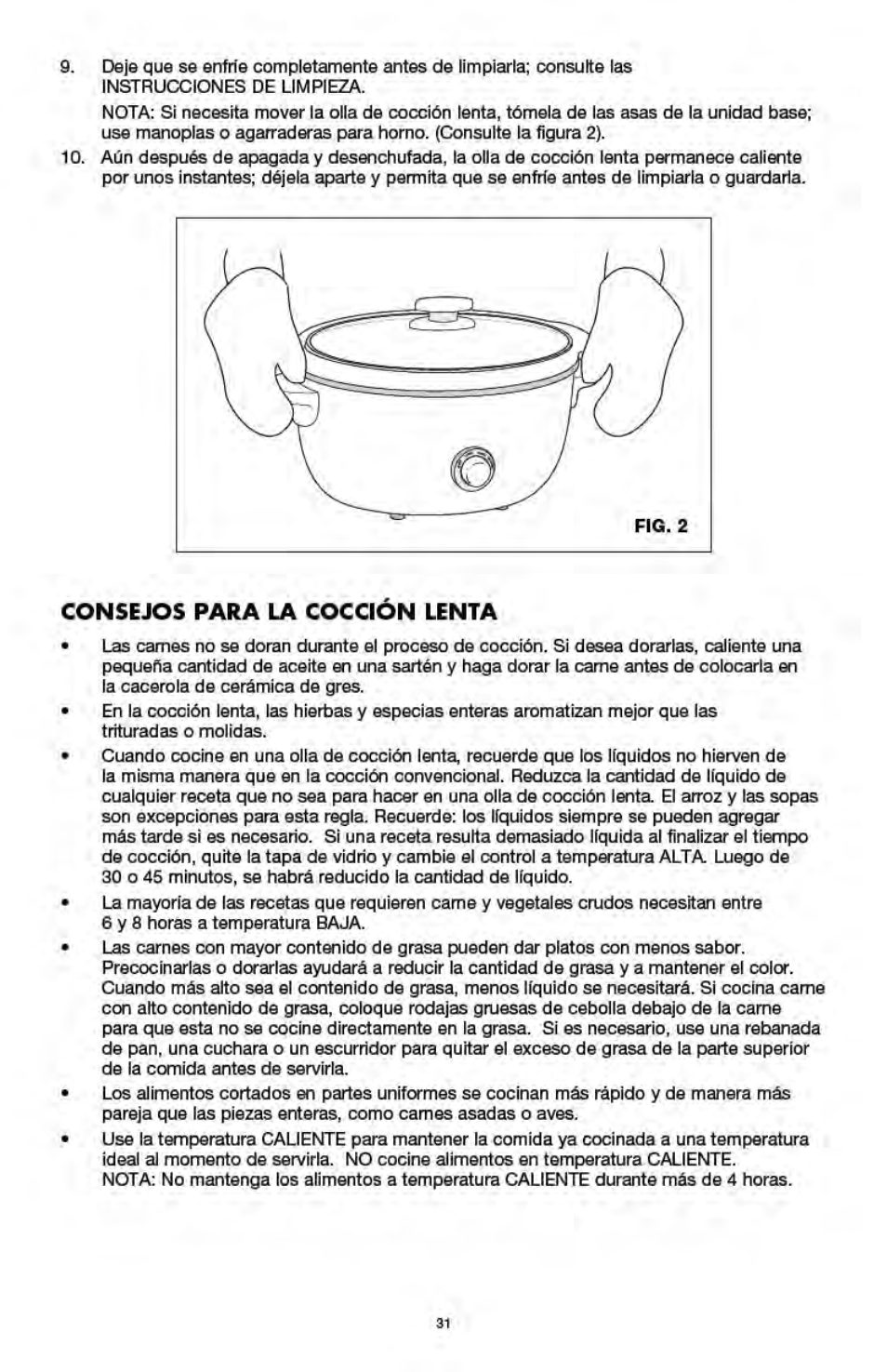 BELLA 13727 Diamonds Collection 6QT Slow Cooker User Manual | Page 32 / 40