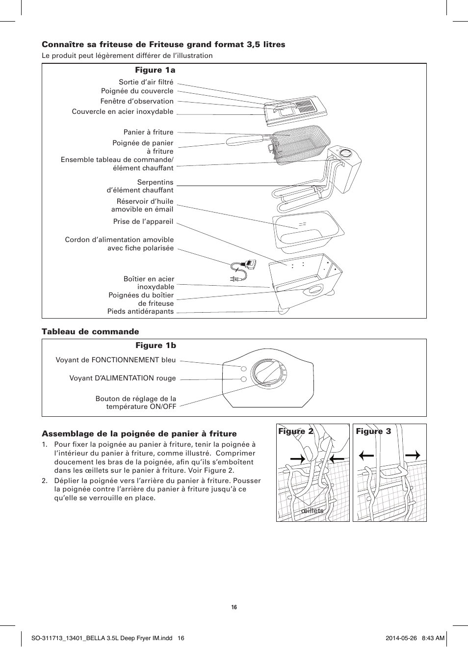 BELLA 13401 3.5L Deep Fryer User Manual | Page 18 / 40