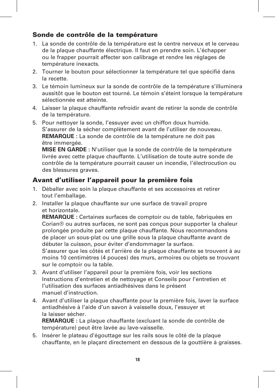 BELLA 13057 10 x 18 Griddle User Manual | Page 18 / 36