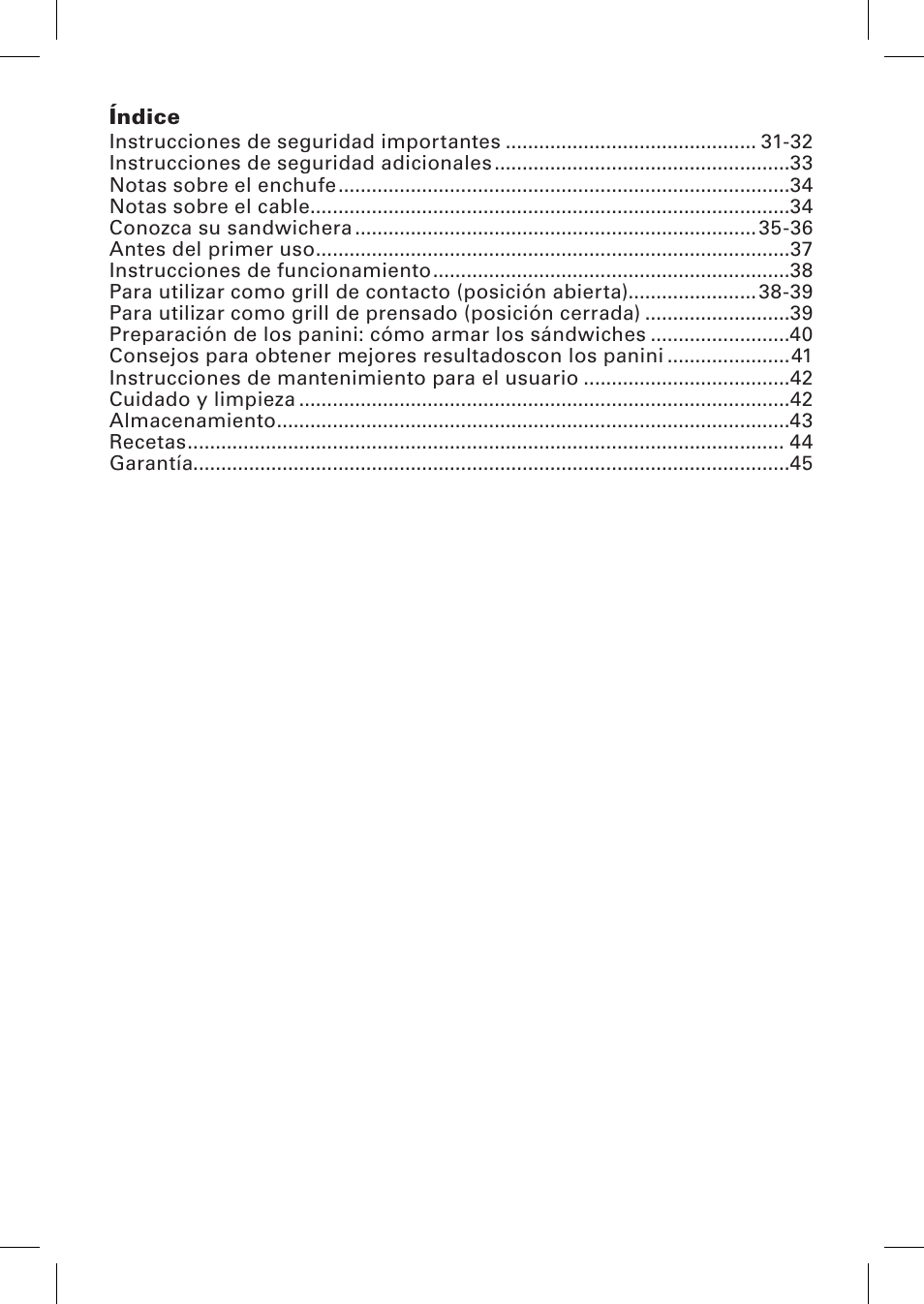 BELLA 13944 Panini Maker User Manual | Page 3 / 50