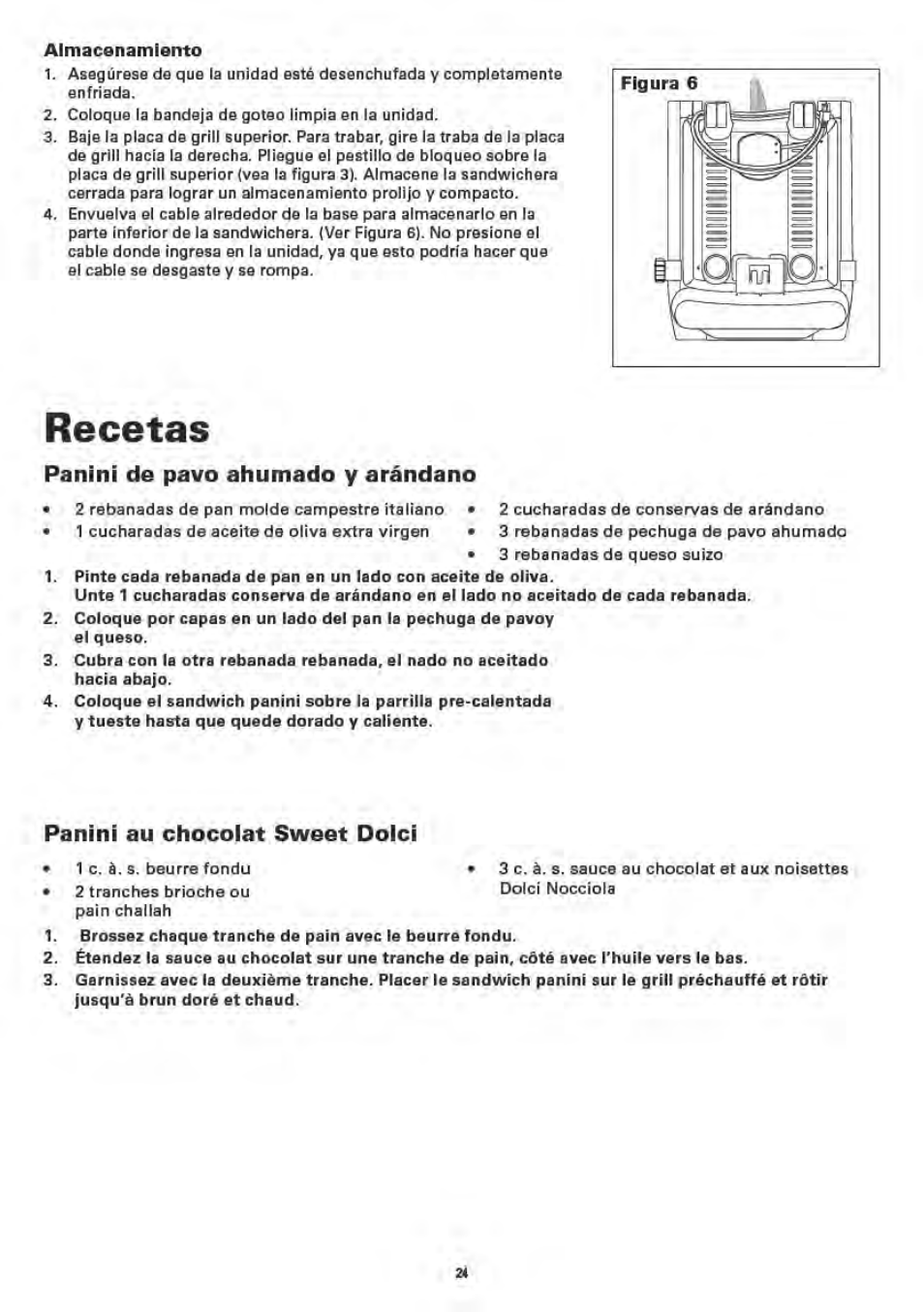 BELLA 13267 Panini Maker User Manual | Page 26 / 28