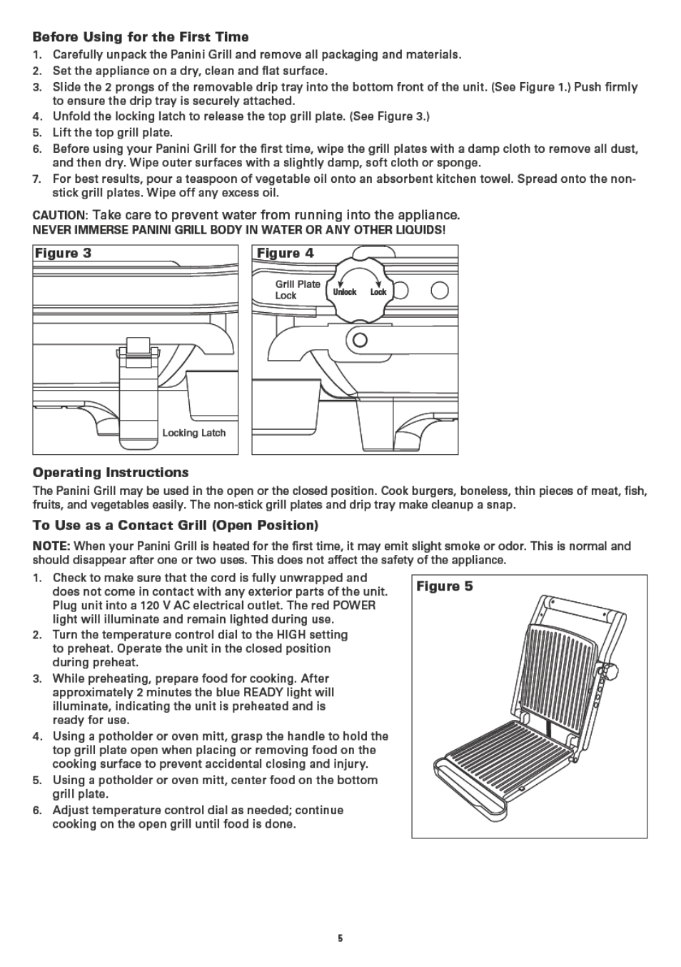 BELLA 13267 Panini Maker User Manual | Page 7 / 28