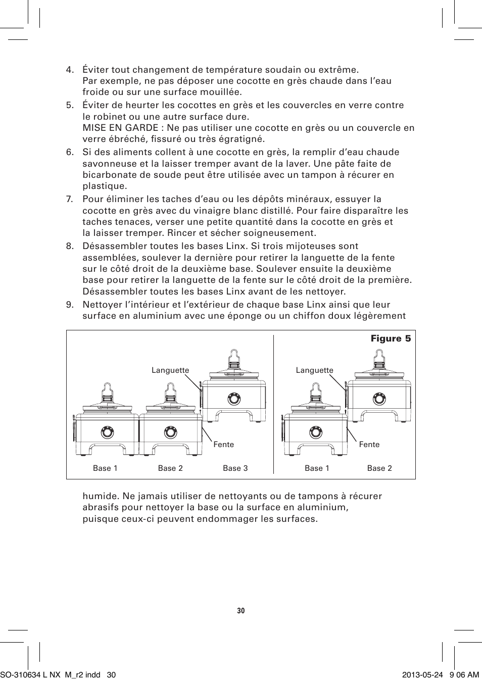 BELLA 14013 2 X 2.5QT Linkable Slow Cooker System User Manual | Page 31 / 53