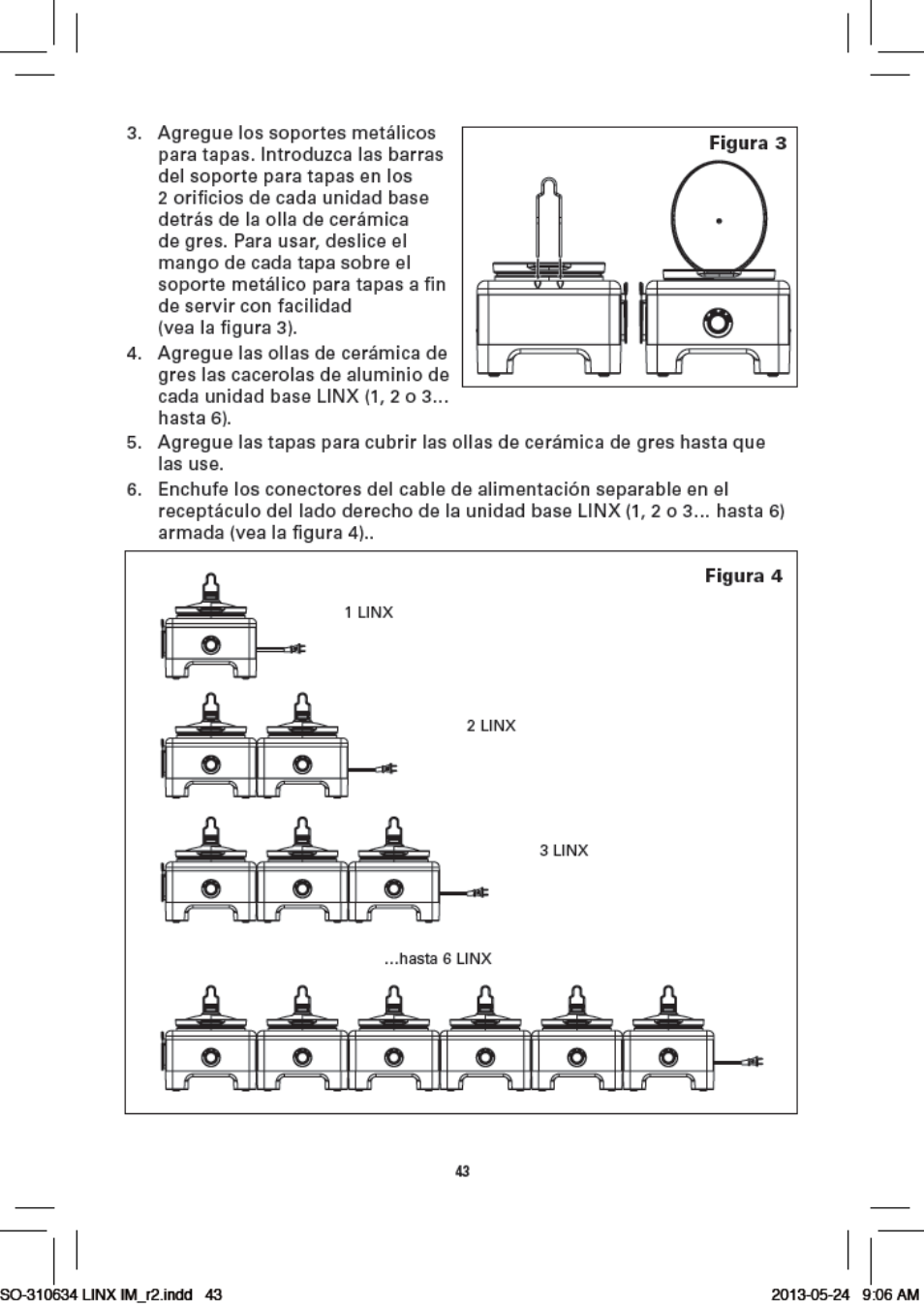 BELLA 14013 2 X 2.5QT Linkable Slow Cooker System User Manual | Page 44 / 53