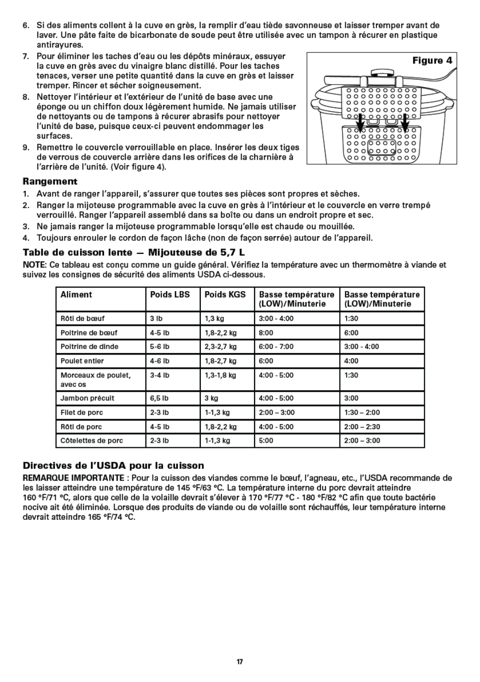 BELLA 13722 6QT Portable Slow Cooker Programmable User Manual | Page 19 / 32