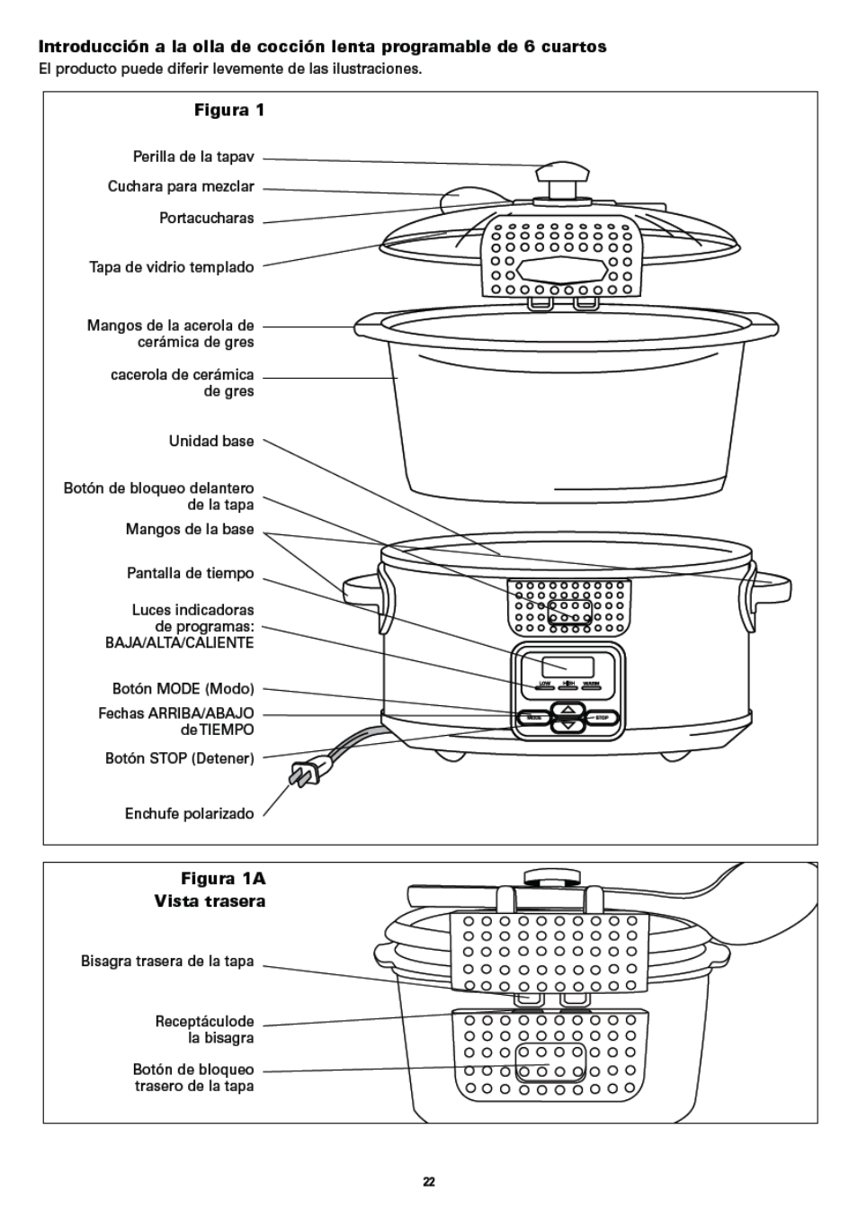 BELLA 13722 6QT Portable Slow Cooker Programmable User Manual | Page 24 / 32