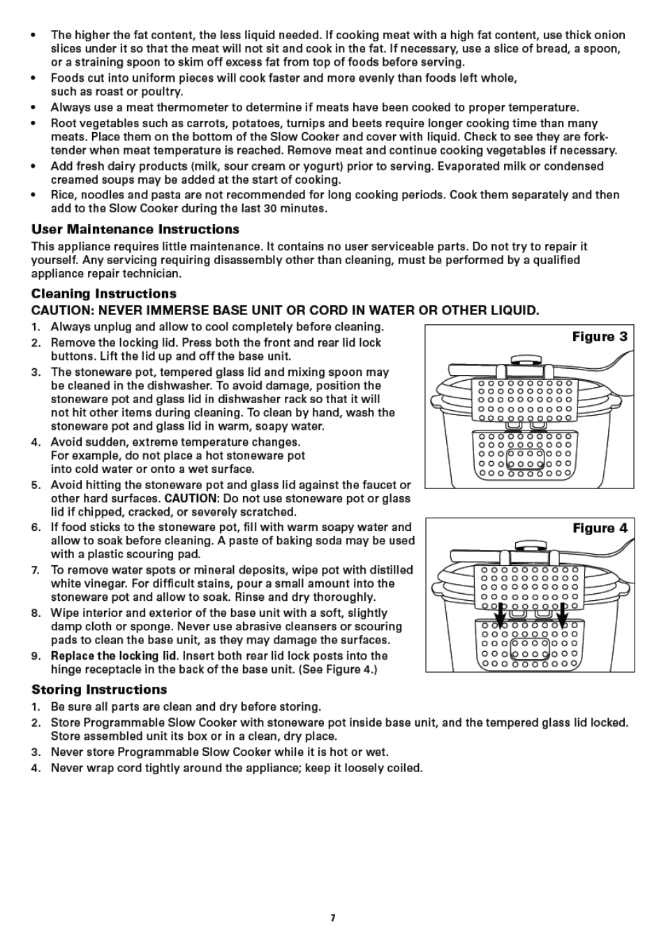 BELLA 13722 6QT Portable Slow Cooker Programmable User Manual | Page 9 / 32